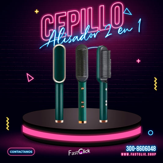 ™ Cepillo Alisador 2 en 1