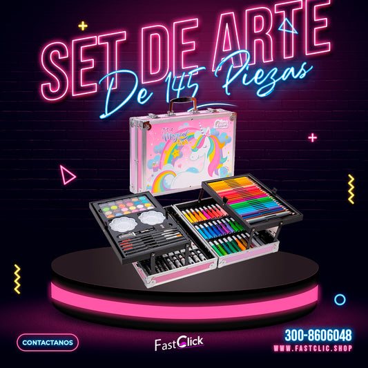 ™ Set de Arte de 145 piezas