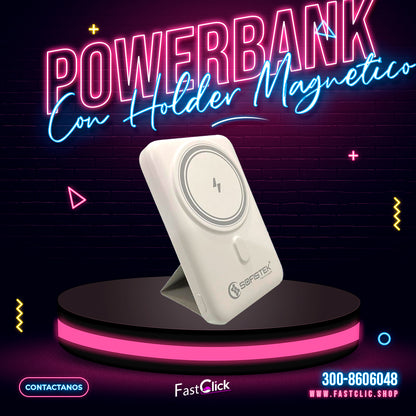 ™ POWER BANK MAGNETICO CON HOLDER